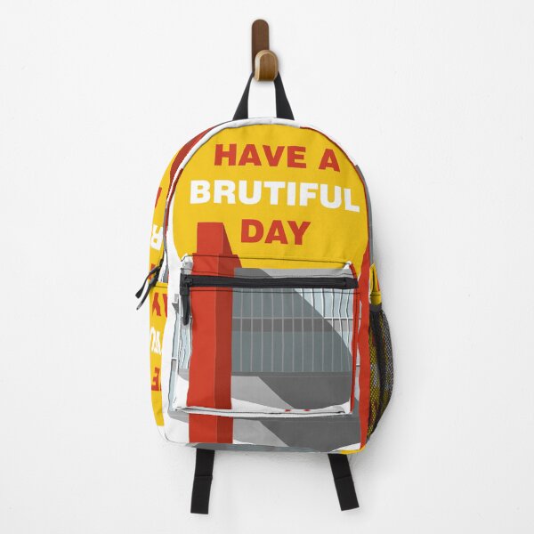 Item preview, Have a Brutiful Day, Sao Paulo Museum, Brutalist Print, Sao Paulo, Print, Artwork, Illustration, Brutalist Architecture, Architecture Print designed and sold by sketchingarchi.