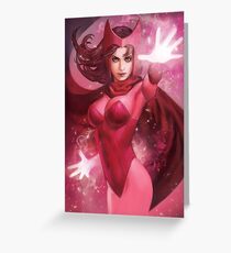Scarlet Witch Greeting Card
