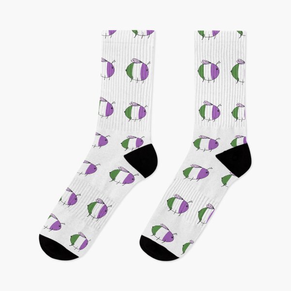 Item preview, Genderqueer Pride Bee designed and sold by LunarDoodles.