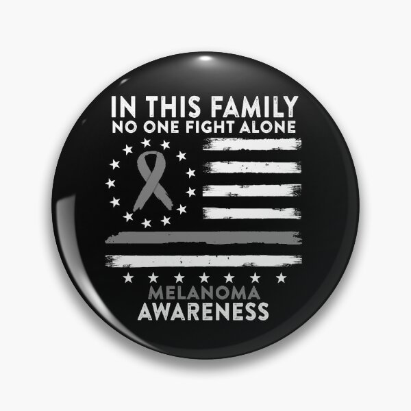 Item preview, In This Family No One Fights Melanoma Alone American Betsy Ross Flag designed and sold by deputylove.
