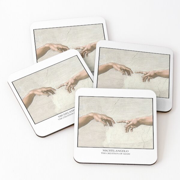 Item preview, The Creation of Adam Michelangelo designed and sold by ind3finite.