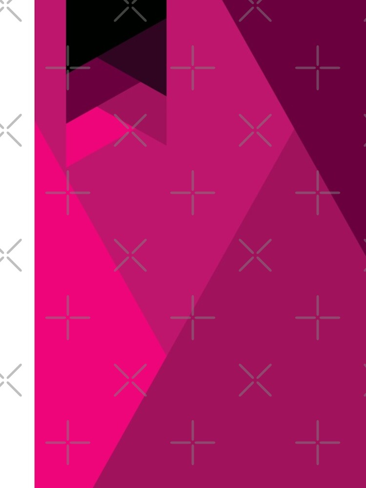 Thumbnail 4 of 4, iPhone Case, Geo Overlay -Pink/Black [Roufxis-Rb] designed and sold by RoufXis.