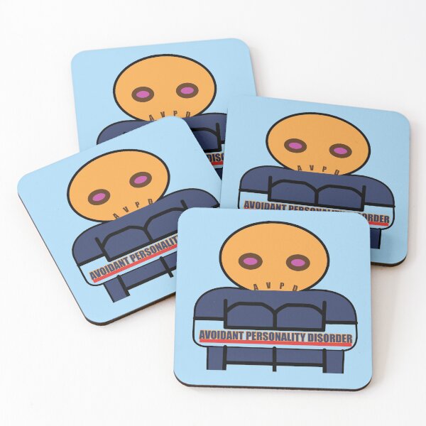 Item preview, Avoidant personality disorder cartoon avpd designed and sold by twobillion.