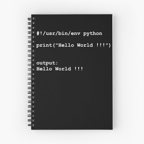 Item preview, Hello World - Python (white) designed and sold by mcxgr.