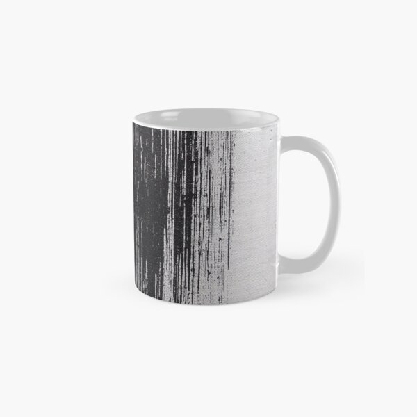 Black Brush Stroke Classic Mug