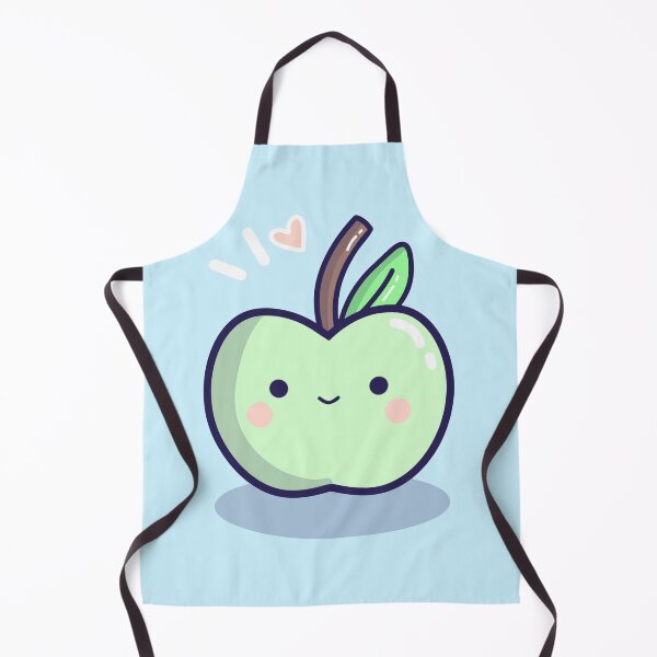 Item preview,  cute green apple designed and sold by Jaclinolivares.