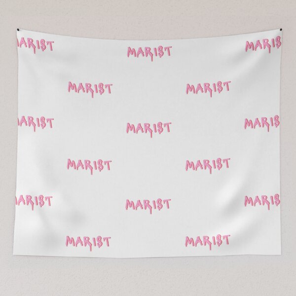Item preview, Marist Pink and Red Drip Logo designed and sold by katiemarielle.