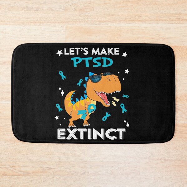 Item preview, Let's Make PTSD Extinct PTSD Warrior Gift designed and sold by Sabfit.
