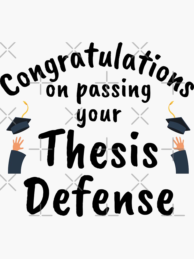 congratulations thesis defended caption