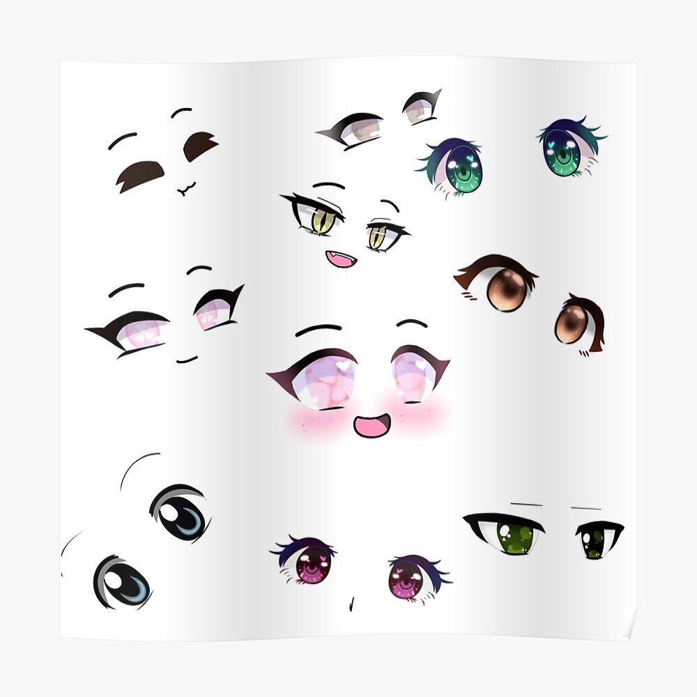 30 Procreate Face Stamps Anime Eyes Brush Pack for Procreate - Etsy Hong  Kong