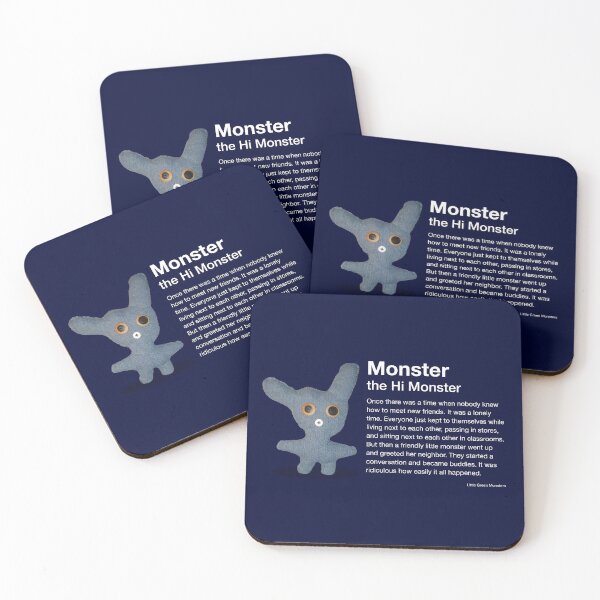 Artikelvorschau, Monster das Hallo Monster (Geschichte) entworfen und verkauft von SAMGordonART.