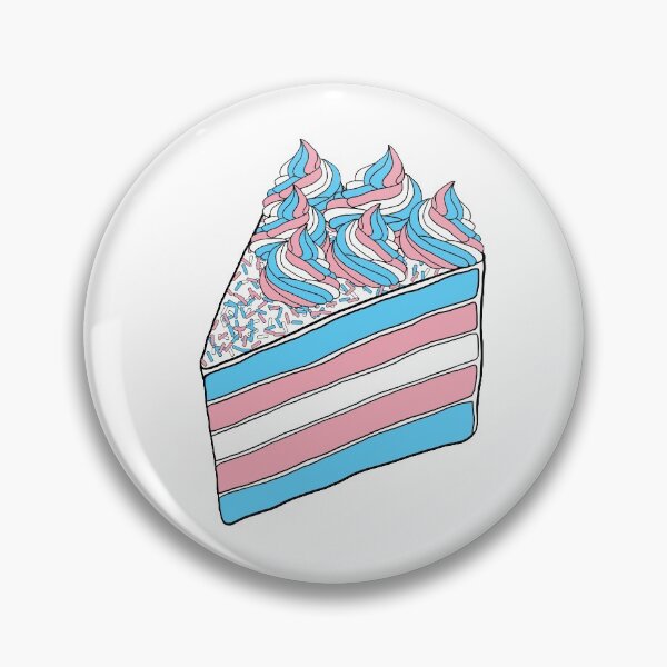 Item preview, Trans Pride Cake designed and sold by loki-doki-choki.