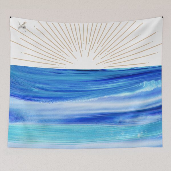 Item preview, Beach Ocean Waves designed and sold by Designs By YL.