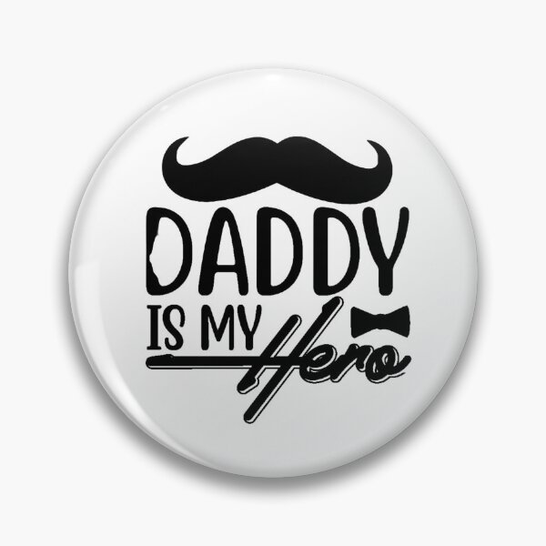 Item preview, Daddy is my hero designed and sold by SasKloset.
