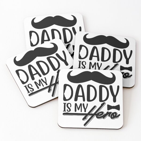 Item preview, Daddy is my hero designed and sold by SasKloset.