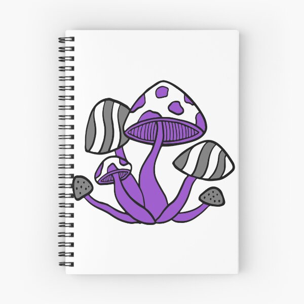 Item preview, Asexual Pride Mushroom designed and sold by irisindependent.