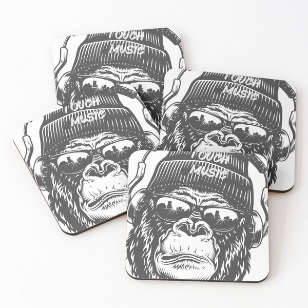 Item preview, journée mondial de la musics 2021: funny DJ gorilla angry face casque T shirt for lovers musics,des cadeaux t-shirts drôle,les gars pour graphique de musique amoureux designed and sold by SISSOUSTORE.