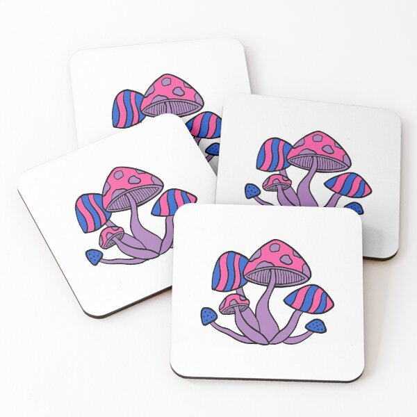 Item preview, Bisexual Pride Mushroom designed and sold by irisindependent.