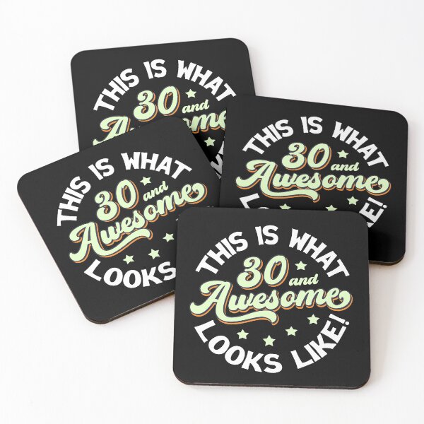 Item preview, This Is What 30 And Awesome Looks Like designed and sold by FuntasticDez.