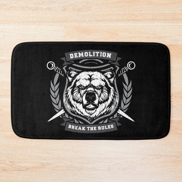 Item preview, Demolition Bear Brown Bear Grizzly Head Predator White Graphic designed and sold by brunsch-print.