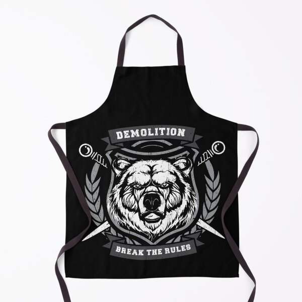 Item preview, Demolition Bear Brown Bear Grizzly Head Predator White Graphic designed and sold by brunsch-print.