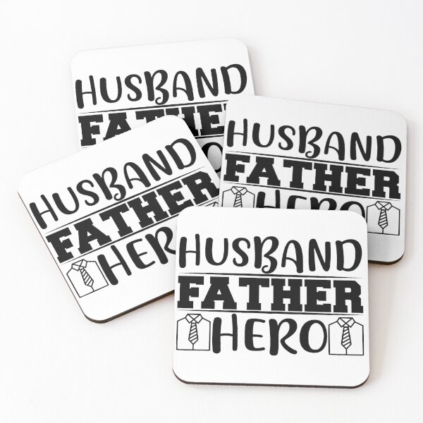 Item preview, Husband, Father, Hero designed and sold by SasKloset.