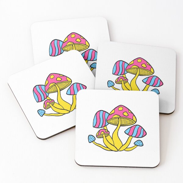 Item preview, Pansexual Pride Mushroom designed and sold by irisindependent.