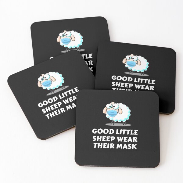 Item preview, Good little sheeple sheep wear their mask designed and sold by 1970Russell.