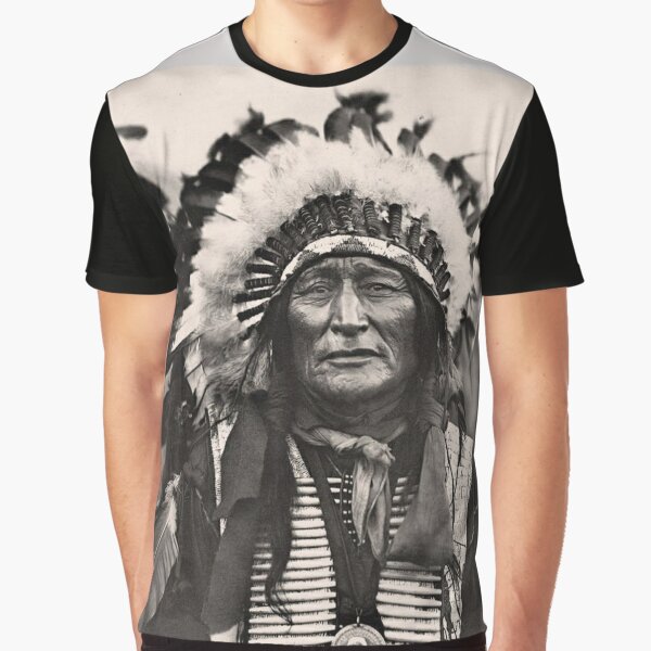 Tee Hunt Man Wolf Spirit Dreamcatcher T-Shirt Native American Chief Tribe  Mens Shirt, Purple, Small 