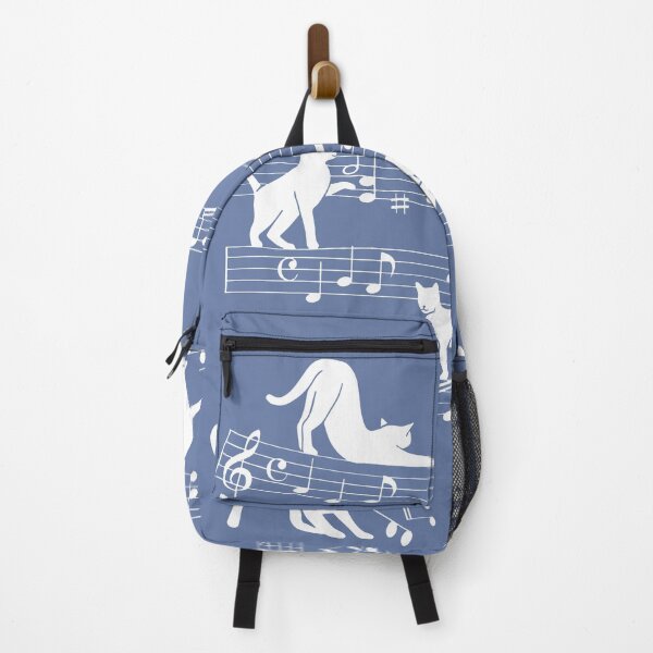 Item preview, Funny Music Sheet & Cut Cat Silhouette designed and sold by zacben.