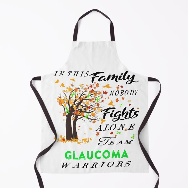 Item preview, In This Family No One Fight Alone Glaucoma Awareness ribbon tree designed and sold by radianen.