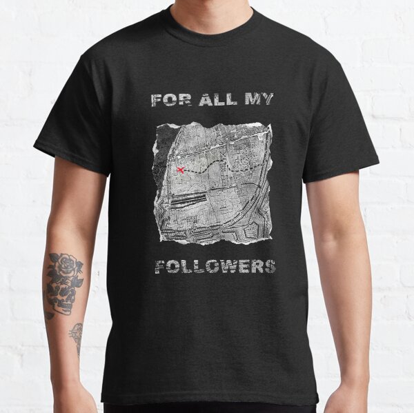 for all my followers (Alte Stadtkarte von Braunau 1680) Classic T-Shirt