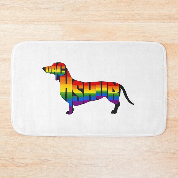 Item preview, Dachshund Profile - Rainbow designed and sold by 8PawsStudio.