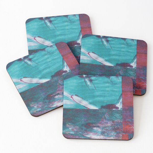 Item preview, A Collage of Abstract Mono Prints designed and sold by mewinkart.