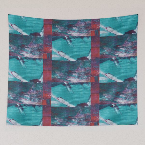 Item preview, A Collage of Abstract Mono Prints designed and sold by mewinkart.