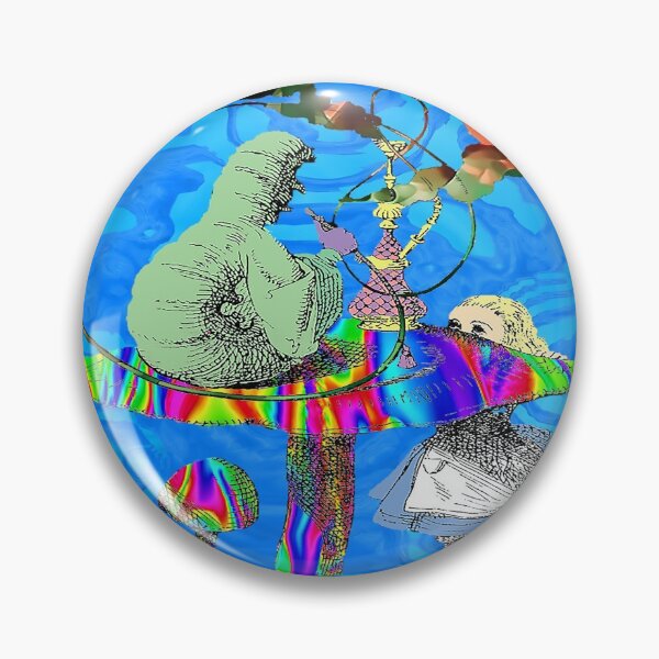 Item preview, Alice's Adventures in Wonderland-The Caterpillar psychedelic designed and sold by Wtp1985.