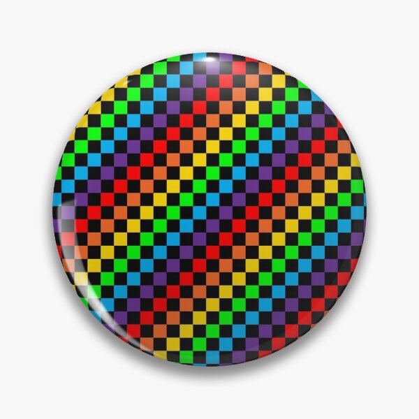Item preview, Rainbow Checkers designed and sold by Rory Roche.