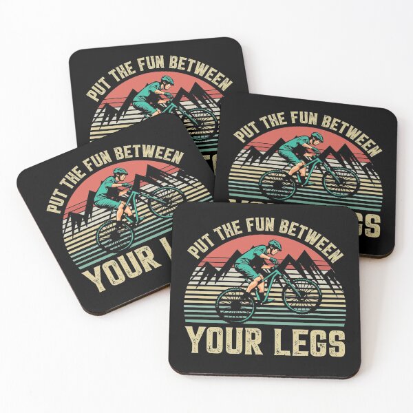 Item preview, PUT THE FUN BETWEEN YOUR LEGS Biking Retro Aesthetic designed and sold by Wild  Empire.