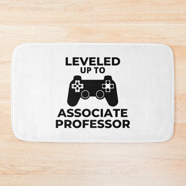 Item preview, Leveled Up To Associate Professor - Tenure, University, Academic, Gamer, Video Games designed and sold by jadedscientist.