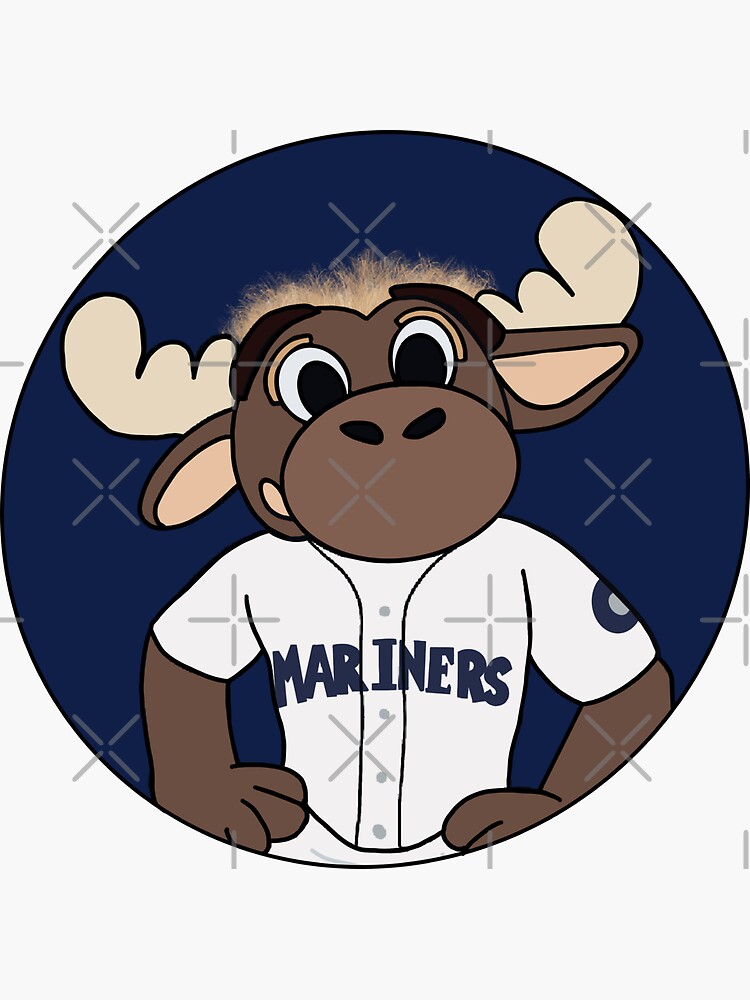 Mariners Seattle Sticker - Mariners Seattle Moose - Discover