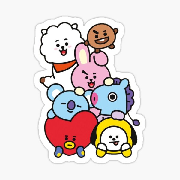 Bts learn. Герои БТС 21. Тата БТС бт21. Персонажи БТС bt21 тата. БТС С игрушками бт21.