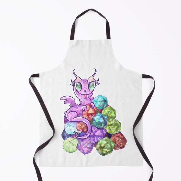 Item preview, Dragon on a Pile of Dice (Pink) designed and sold by CatesPencil.