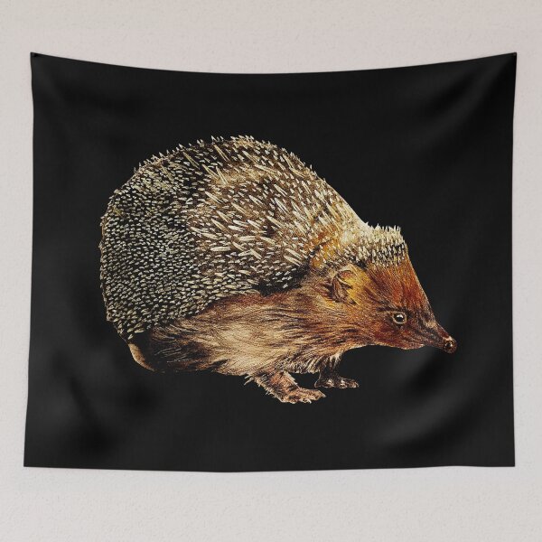 Item preview, The Friendly Garden Hedgehog designed and sold by ChrisAnimalArt.