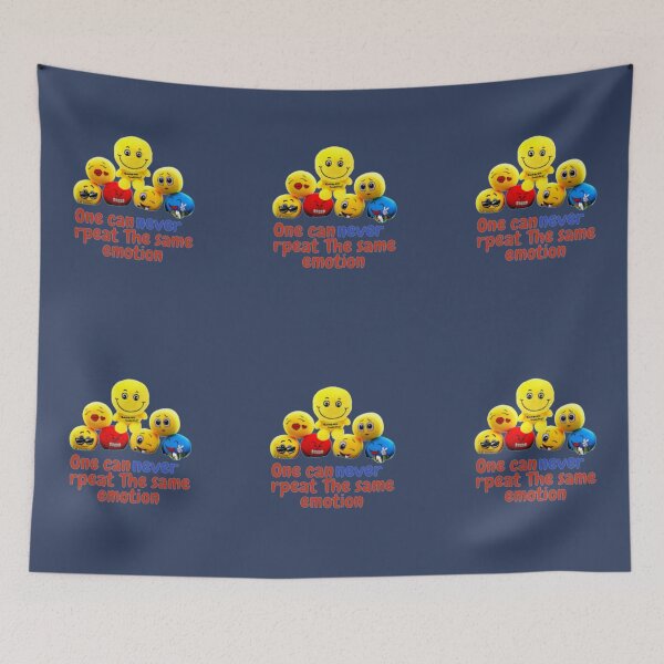 Item preview, One can never repeat the same emotion: happy funny angry emotion designed and sold by mohamedalso.