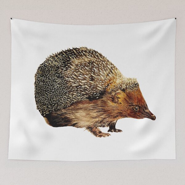 Item preview, The Friendly Garden Hedgehog designed and sold by ChrisAnimalArt.