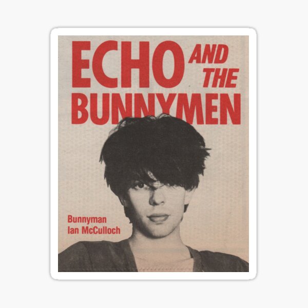 ECHO AND THE BUNNYMEN Sticker