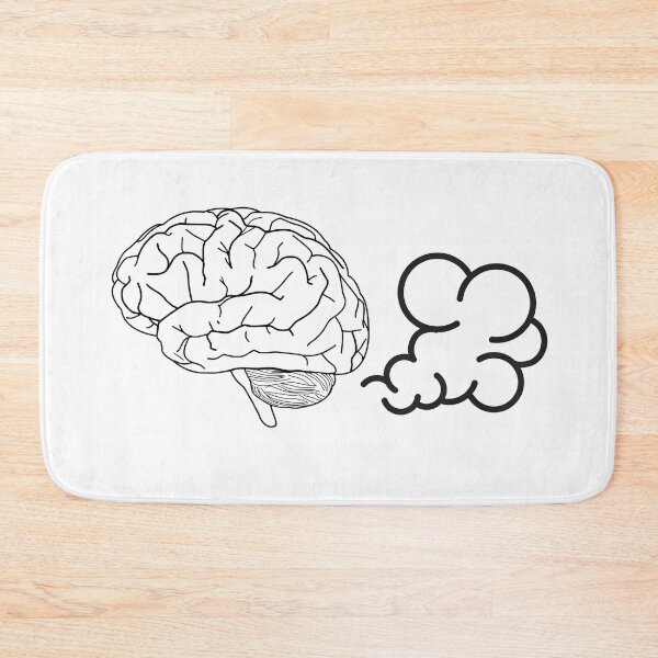 Item preview, Brain Fart - Psychology, Neuroscience, Mind, Mental Health, Neuron, Depression, Anxiety designed and sold by jadedscientist.
