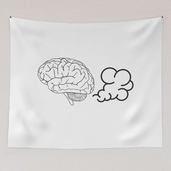 Item preview, Brain Fart - Psychology, Neuroscience, Mind, Mental Health, Neuron, Depression, Anxiety designed and sold by jadedscientist.