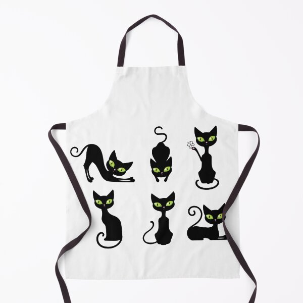Item preview, Black cats with big green eyes   designed and sold by anemiche.