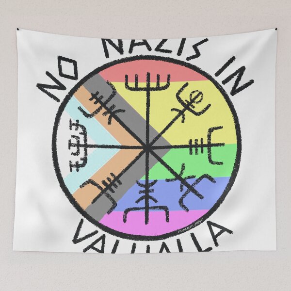 Item preview, No Nazis In Valhalla  designed and sold by MiriamSage.